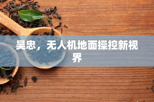 吴忠，无人机地面操控新视界