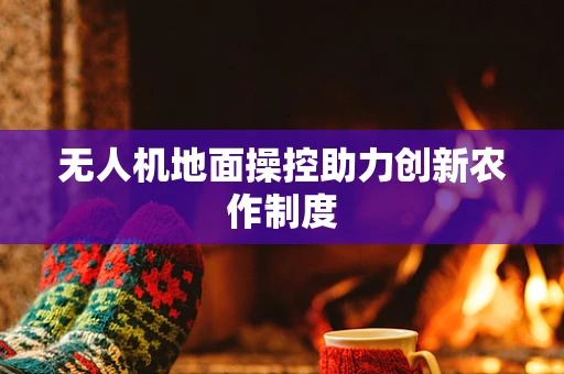 无人机地面操控助力创新农作制度
