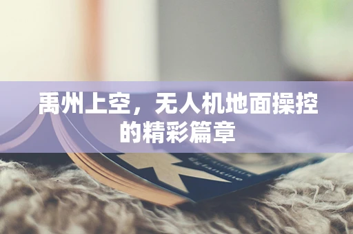 禹州上空，无人机地面操控的精彩篇章