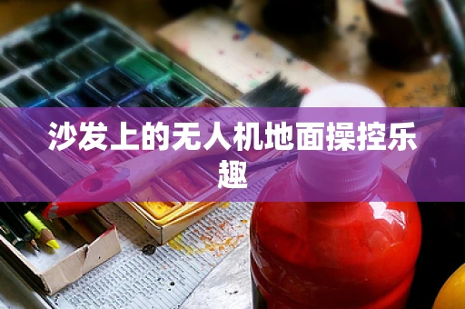 沙发上的无人机地面操控乐趣