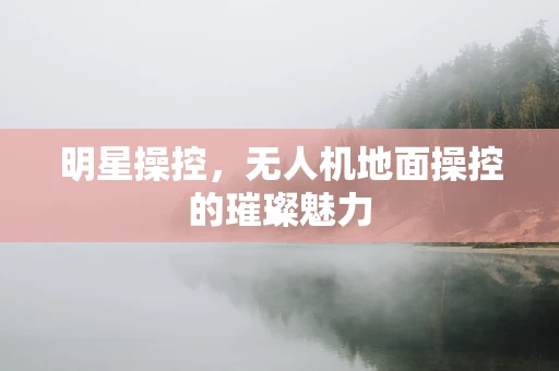 明星操控，无人机地面操控的璀璨魅力
