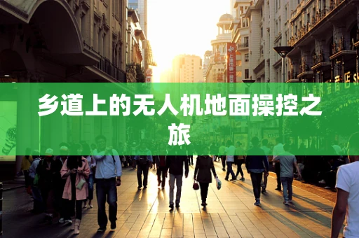 乡道上的无人机地面操控之旅