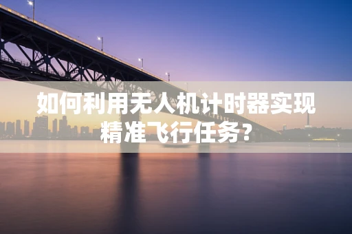 如何利用无人机计时器实现精准飞行任务？