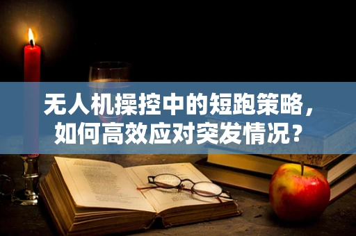 无人机操控中的短跑策略，如何高效应对突发情况？