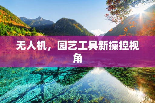 无人机，园艺工具新操控视角