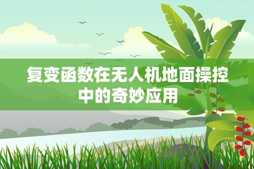 复变函数在无人机地面操控中的奇妙应用