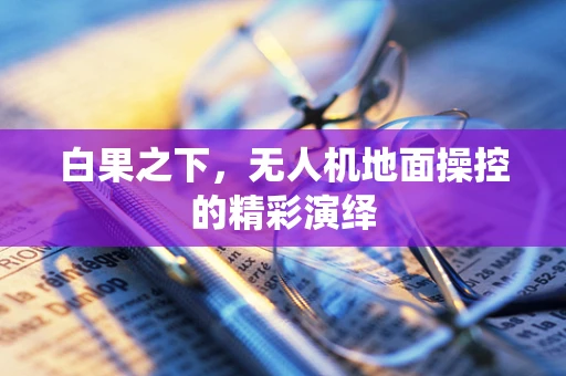 白果之下，无人机地面操控的精彩演绎