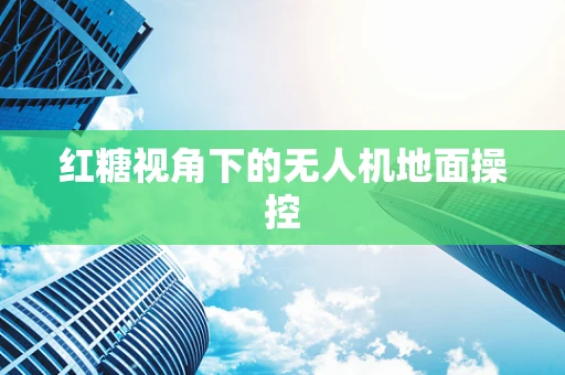 红糖视角下的无人机地面操控
