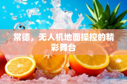 常德，无人机地面操控的精彩舞台