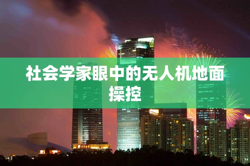社会学家眼中的无人机地面操控
