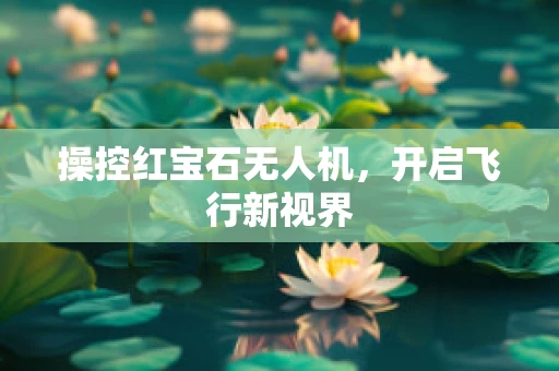 操控红宝石无人机，开启飞行新视界