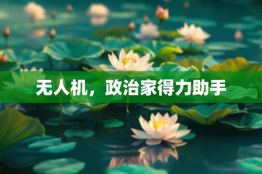 无人机，政治家得力助手