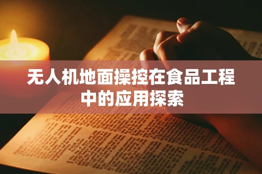 无人机地面操控在食品工程中的应用探索
