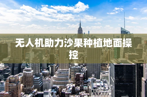 无人机助力沙果种植地面操控