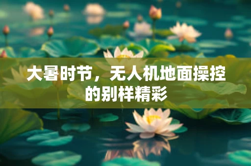 大暑时节，无人机地面操控的别样精彩