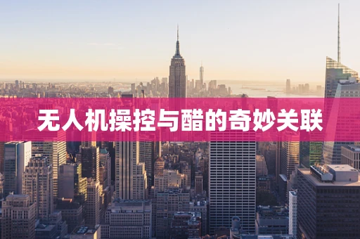 无人机操控与醋的奇妙关联