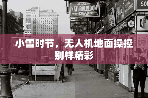 小雪时节，无人机地面操控别样精彩