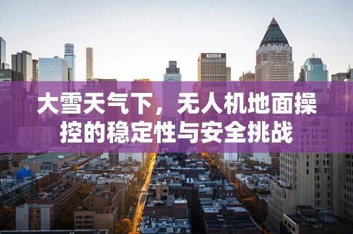 大雪天气下，无人机地面操控的稳定性与安全挑战