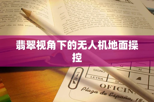 翡翠视角下的无人机地面操控