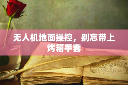 无人机地面操控，别忘带上烤箱手套
