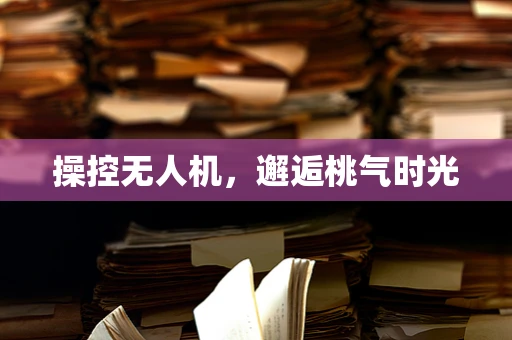 操控无人机，邂逅桃气时光