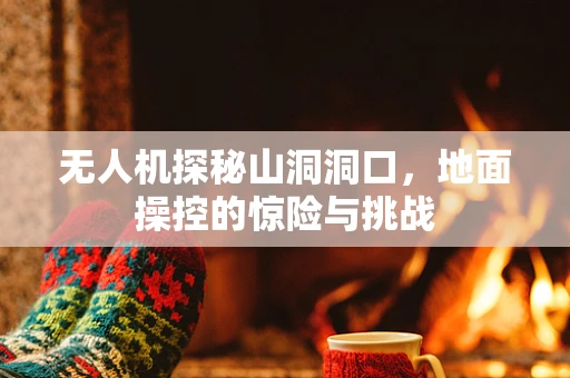 无人机探秘山洞洞口，地面操控的惊险与挑战
