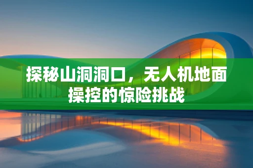 探秘山洞洞口，无人机地面操控的惊险挑战