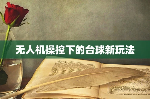 无人机操控下的台球新玩法