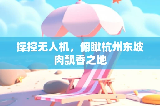 操控无人机，俯瞰杭州东坡肉飘香之地