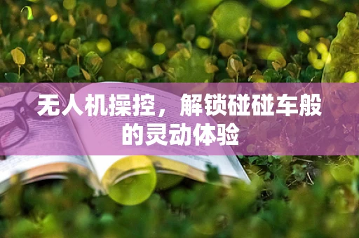 无人机操控，解锁碰碰车般的灵动体验