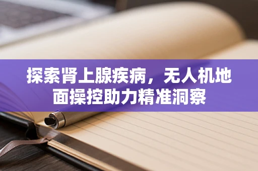 探索肾上腺疾病，无人机地面操控助力精准洞察