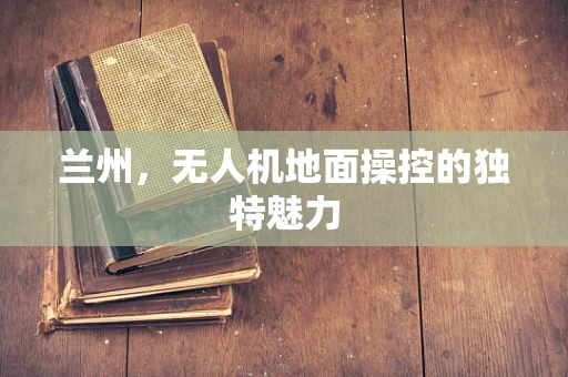 兰州，无人机地面操控的独特魅力