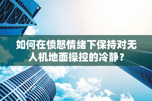 如何在愤怒情绪下保持对无人机地面操控的冷静？