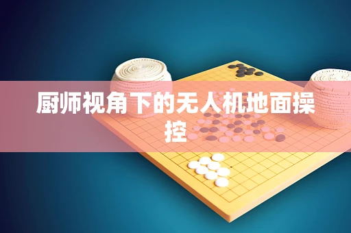 厨师视角下的无人机地面操控