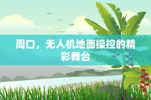 周口，无人机地面操控的精彩舞台