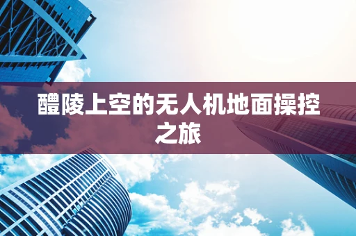 醴陵上空的无人机地面操控之旅