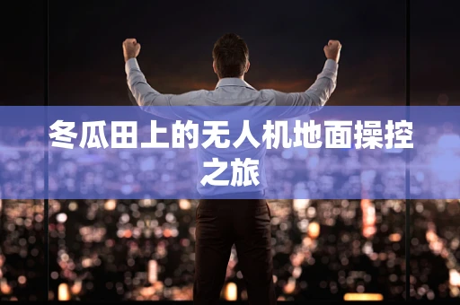 冬瓜田上的无人机地面操控之旅