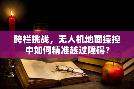 跨栏挑战，无人机地面操控中如何精准越过障碍？