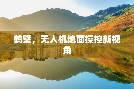 鹤壁，无人机地面操控新视角