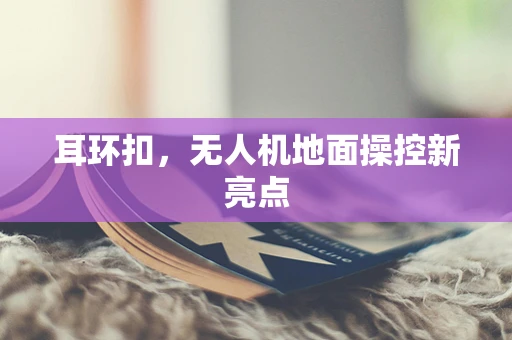 耳环扣，无人机地面操控新亮点