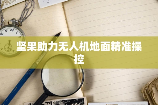 坚果助力无人机地面精准操控