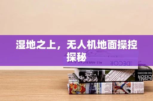 湿地之上，无人机地面操控探秘