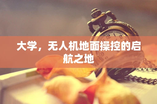 大学，无人机地面操控的启航之地