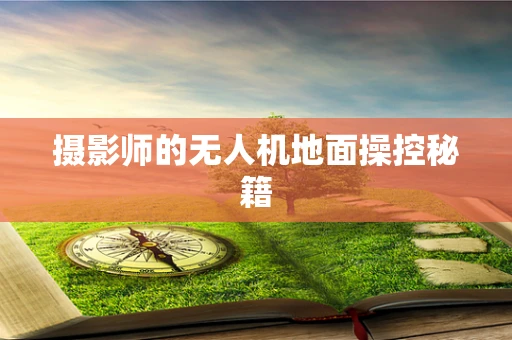 摄影师的无人机地面操控秘籍