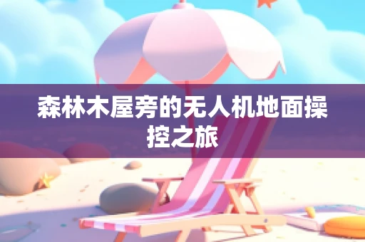 森林木屋旁的无人机地面操控之旅