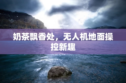 奶茶飘香处，无人机地面操控新趣