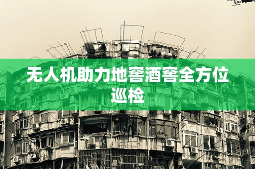 无人机助力地窖酒窖全方位巡检