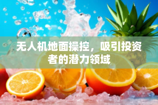 无人机地面操控，吸引投资者的潜力领域