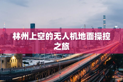 林州上空的无人机地面操控之旅