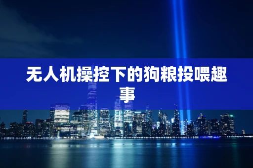 无人机操控下的狗粮投喂趣事